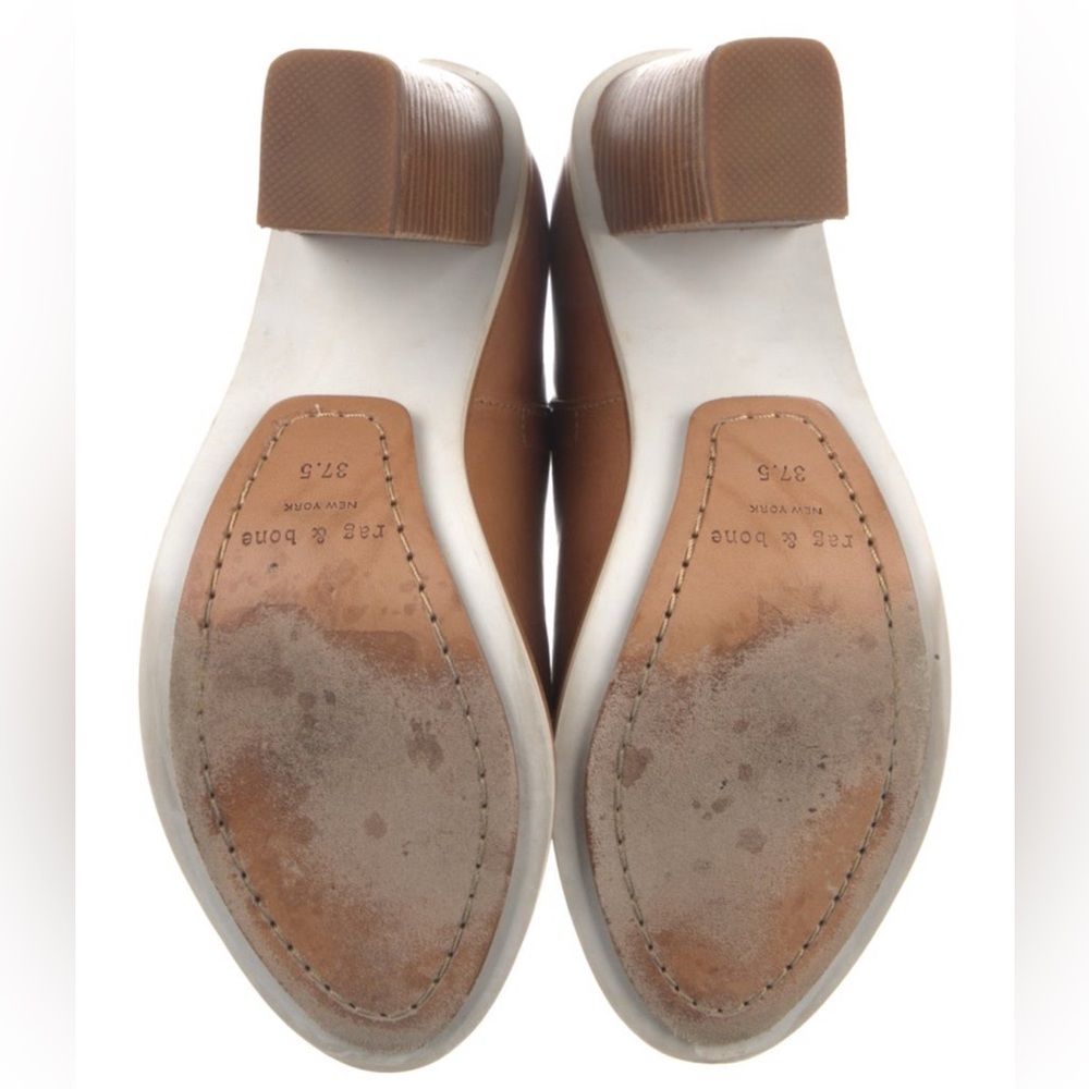 Rag &Bone Leather Open-Toe Shoes - Picture 4 of 4